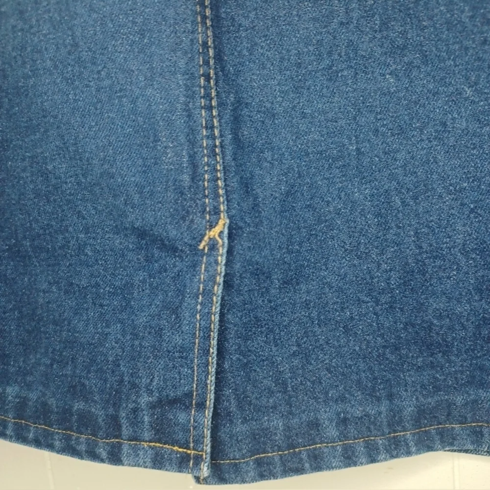 Calvin Klein Denim Blue Pencil Skirt